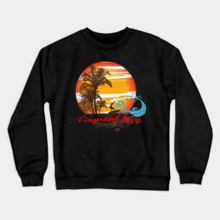 Tropical Crewneck Sweatshirt